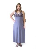 Vestido Longuete Regata Plus Size