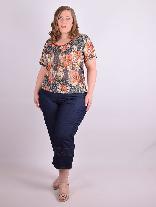 Capri Jeans Plus Size